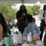 Annual Tea Party 2016 — attendees at tables