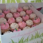 Annual Tea Party 2016 — pink and white cupcakes