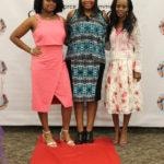Annual Tea Party 2017 — three women on red carpet