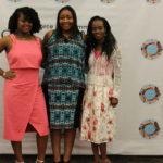 Annual Tea Party 2017 — three women smiling together