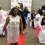 Annual Tea Party 2017 — woman in white lace dress at event