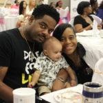 Annual Tea Party 2017 — family with baby at event