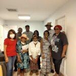 Volunteers at food pantry